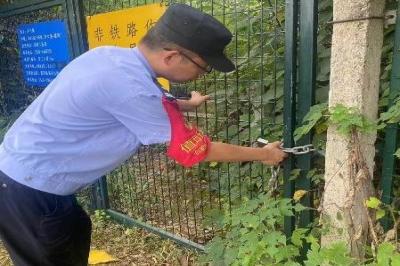 未雨綢繆護(hù)平安 霍邱站派出所端午前開展線路隱患排查工作